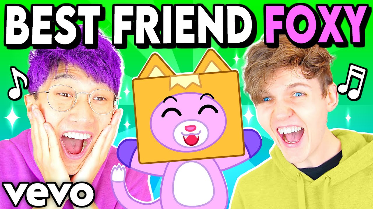 BEST FRIEND FOXY SONG! 🎵 (Official LankyBox Music Video)'s Banner
