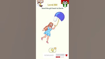 inavb DOP 2: Delete One Part  Level 556 Send the Girl Back to Earth Walkthrough Solution #shorts