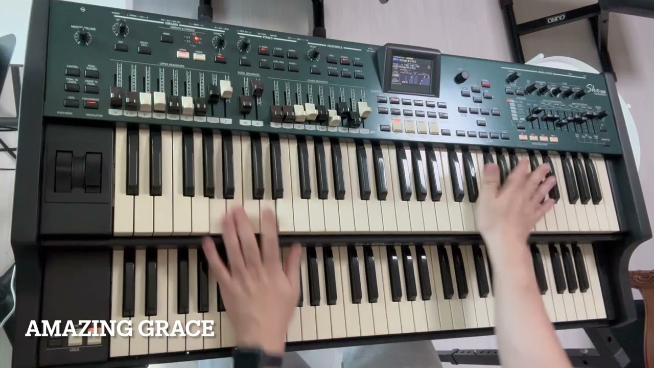 Amazing Grace by Hammond Organ (Shuffle) 