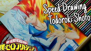 Drawing Todoroki Shoto- Boku no Hero (Speed Drawing)