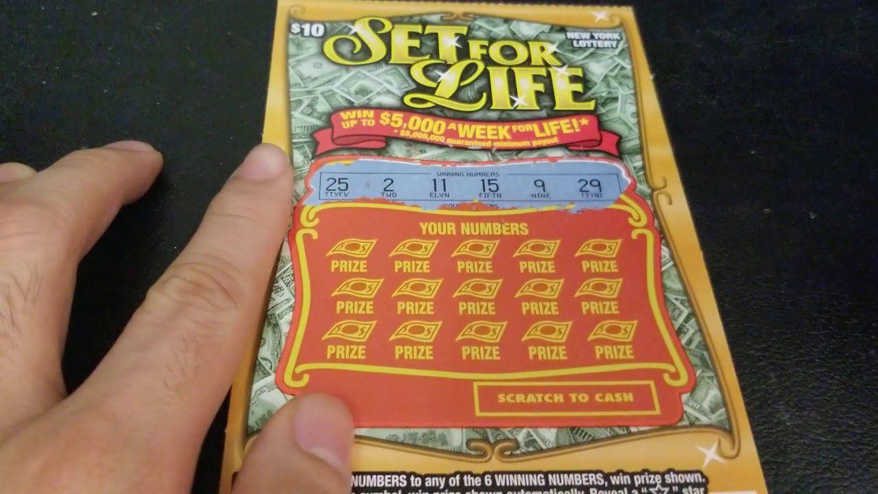 SET FOR LIFE FROM NY SCRATCHOFF YouTube