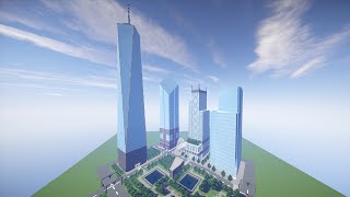 Minecraft Timelapse - World Trade Center - Part 6
