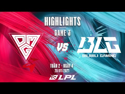 [Highlights] OMG vs BLG - Game 3 | Tuần 2 Ngày 4 | LPL Mùa Xuân 2022