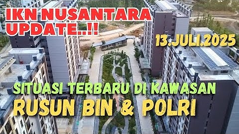 Situasi IKN Terkini, Kawasan Rusun BIN & POLRI, Sisi Timur KIPP #ikn #iknnusantara 