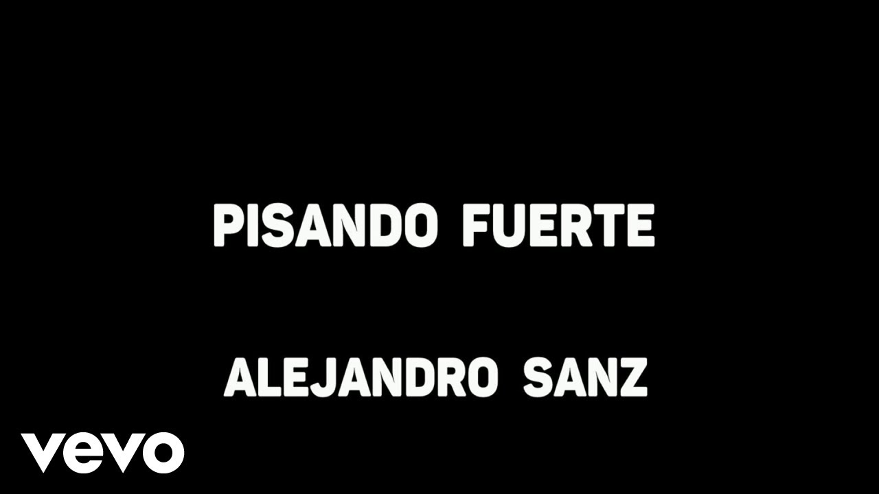 Alejandro Sanz Pisando Fuerte : Stpeter blog: alejandro sanz pisando fuerte