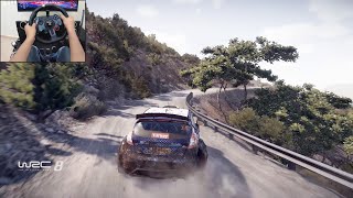 Ford Fiesta R5 - WRC 8 | Logitech g29 gameplay