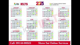 IDP 2023 EXAM DATES | IDP IELTS BOOKING DATES 2023