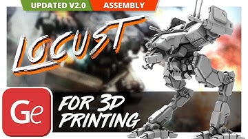 Locust 3D Model | Assembly by Gambody