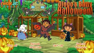 Diegos Batty Halloween! DVD Menu