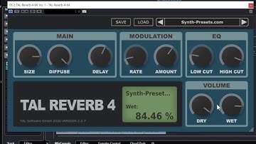 Free Reverb Plugin - Tal Reverb