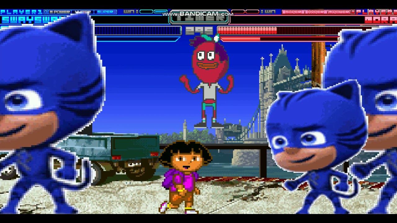 LG618 MUGEN Request: SwaySway & Stimpy Vs Dora & Catboy