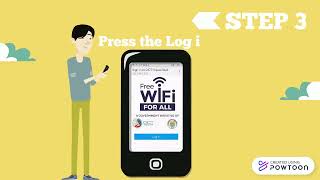 Steps on how to connect to DICT FreeWiFi4All screenshot 1