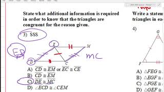 Practice Test   Congruence Quiz 2020 01 31