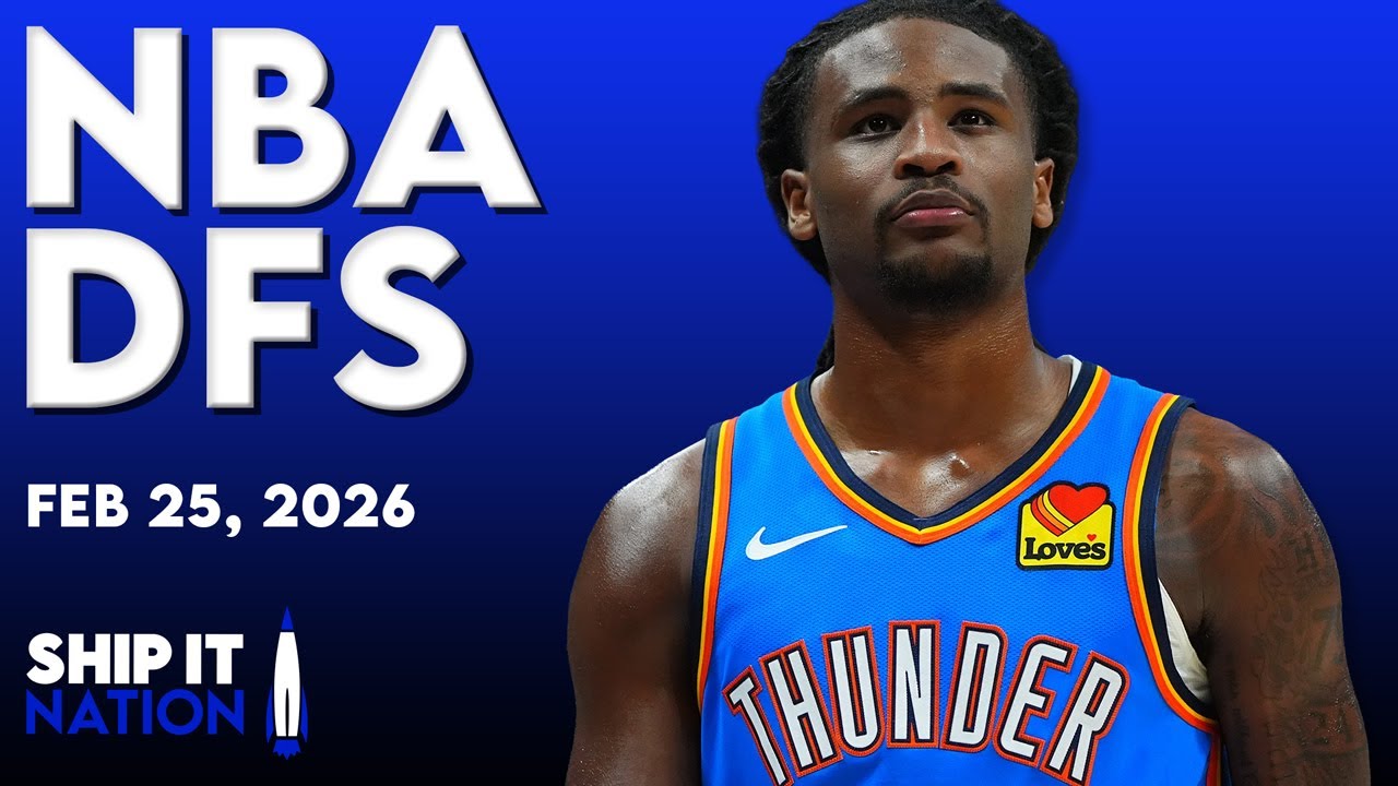 NBA DFS Process | DraftKings & FanDuel Picks, Plays & Slate Breakdown | Wednesday, 02/25/26