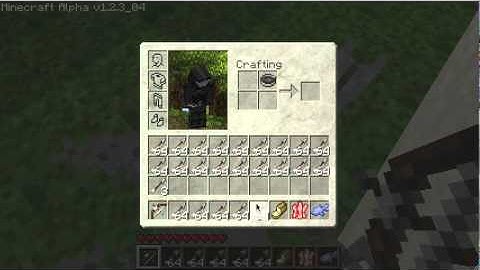 Minecraft - Infinite Arrows bug