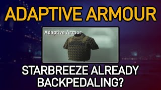 Adaptive Armour - Are Starbreeze Already Backpedaling?