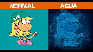 The Loud House-Leni Loud-Efecto Agua