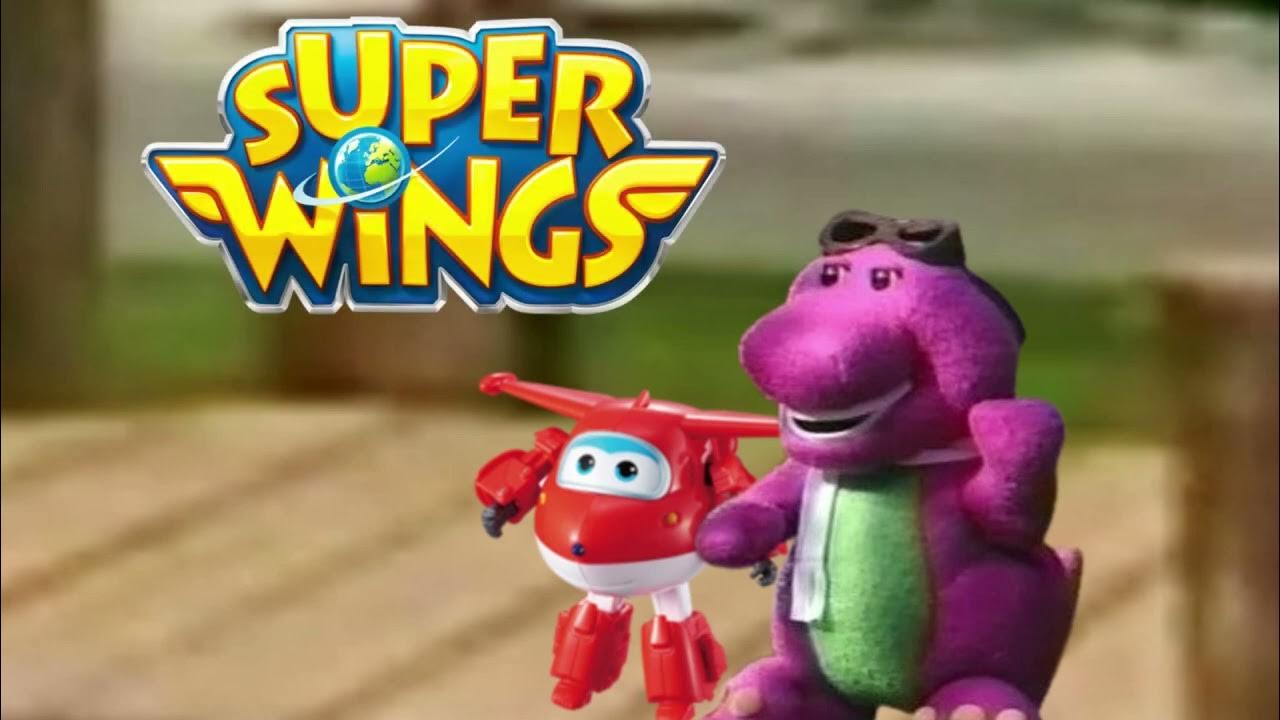 Barney Doll Wink Homemade (Super Wings edition) ️ ️ YouTube