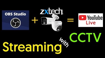 Live Streaming on Youtube with Zxtech CCTV Camera