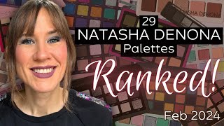 Ranking 29 Natasha Denona Palettes | FEB 2024