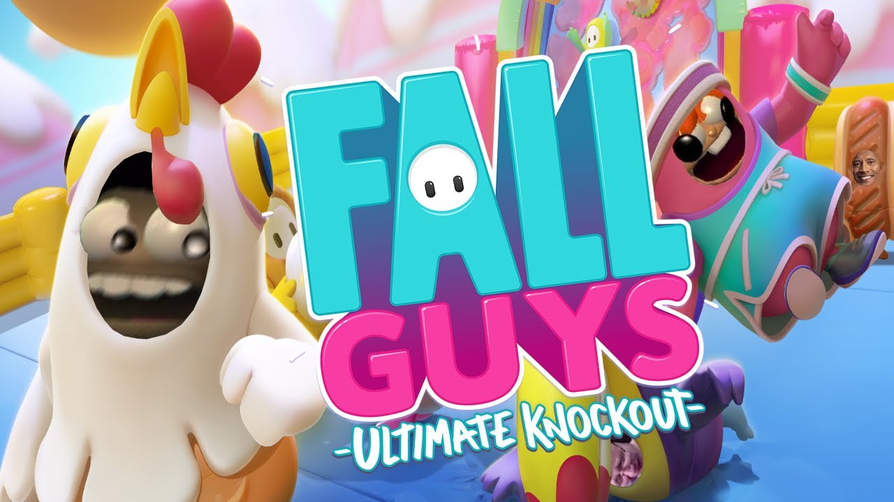 I get bullied in Fall Guys! (These Jellybeans are so mean 😠)