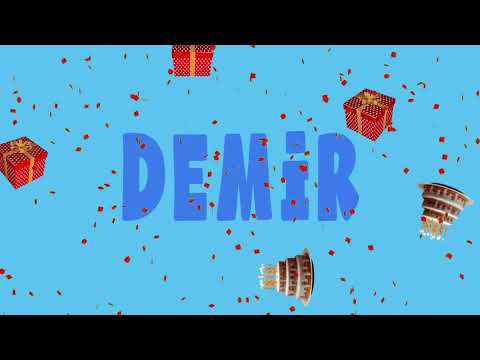 İyi ki doğdun DEMİR - İsme Özel Ankara Havası Doğum Günü Şarkısı (FULL VERSİYON) (REKLAMSIZ)