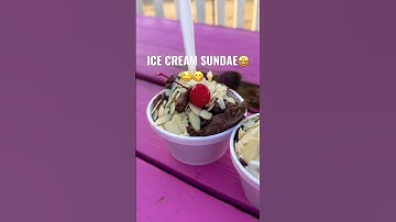ICE CREAM SUNDAE 🤩🤤😋🍦 #sundae #icecream #food #foodie #foodlover #sweets #chocolate #foodvlog