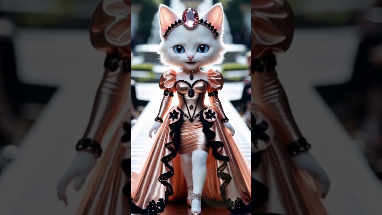 A New Fashion Icon Has Arrived On Four Paws KittenCoutureStar Shorts