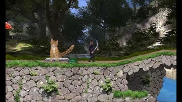 My attempt of a 2D Game Environment with 3D Background Made With Unity 3D