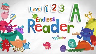 Endless Reader Letter A - Sight Words: ALL, AM, AN, AND, ANY, ARE, AS, AWAY, ... | Originator Games