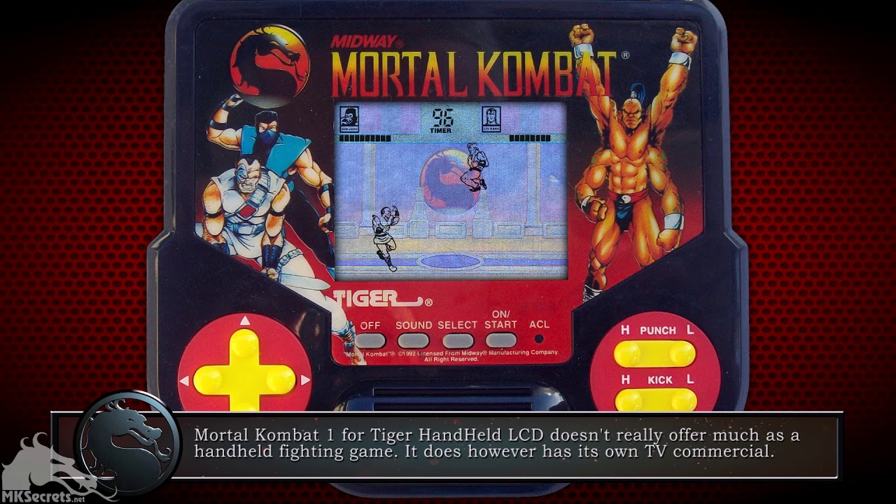 tiger electronics mortal kombat