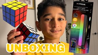 UNBOXING LED LIGHT | RUBIKS CUBE | HIMMATTV