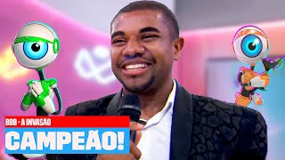 CAMPEÃO! 👑 Davi fala da sensação de VENCER O BBB 24! 💥 | A Invasão | Multishow image