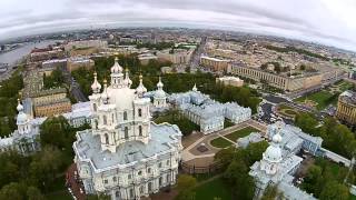 видео Достопримечательности Петербурга:  Смольный собор и монастырь