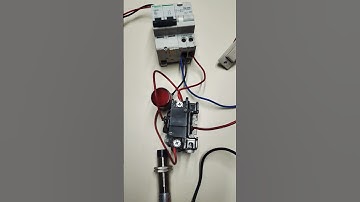 Proximity Sensor Wiring Connection Practical Testing with Contactor Part 1 | Electrical Tech Fayyaz