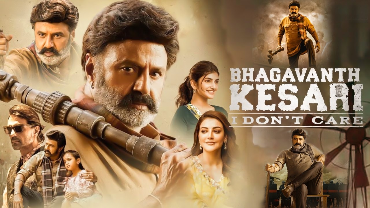 Bhagavath Kesari (HD) साउथ की जबरदस्त एक्शन हिंदी डब मूवी | Balakrishna, Sreeleela | भागवत केसरी |