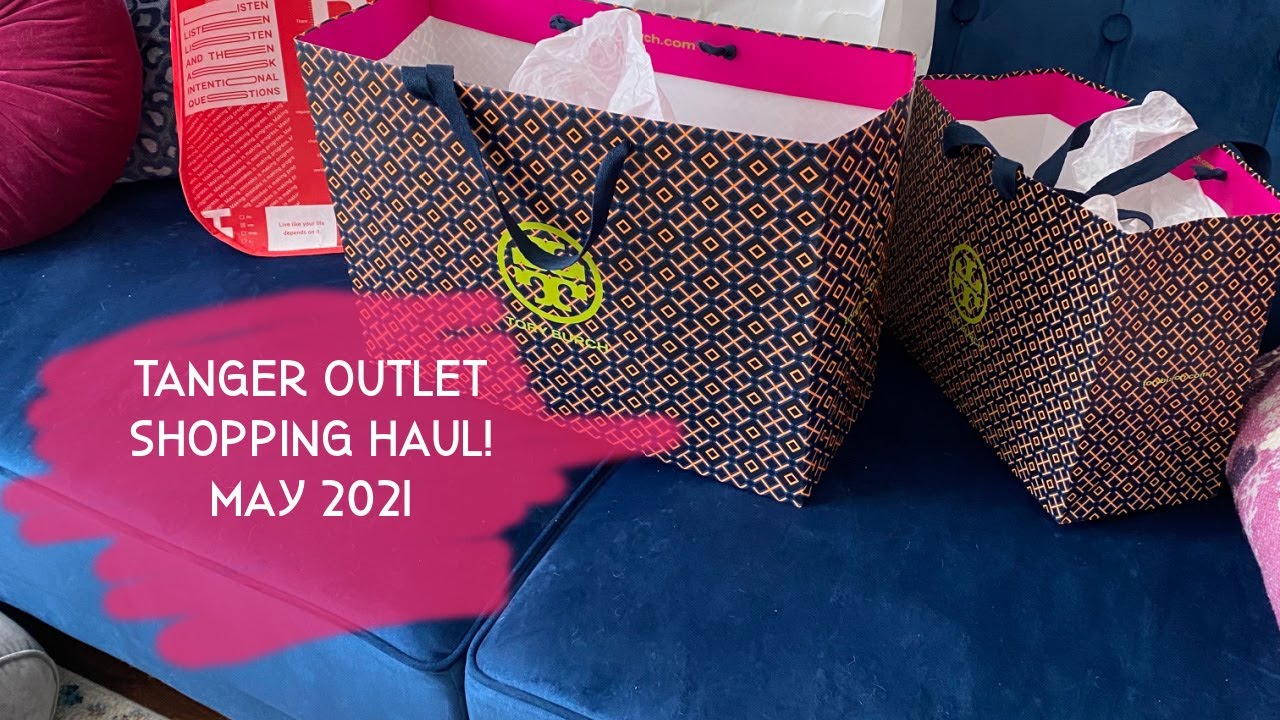 Tanger Outlet Shopping Haul! // Tory Burch, Lululemon, Vineyard Vines -  YouTube