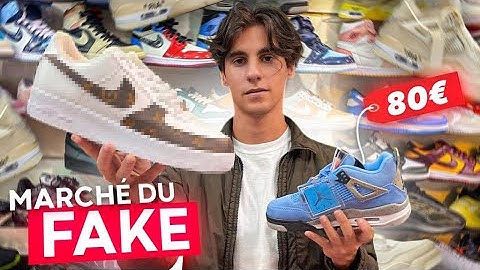 IMMERSION DANS LE MARCHE DU FAKE A PARIS (ENQUETE, COMPARAISON, ANECDOTES...)