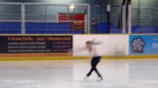 Daniella Alessi -  Aged 11 Axel /  Double Salchow / Double Loop Combination