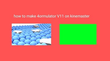 (MOST VIEW VIDEO) How To Make 4ormulator V11 On Kinemaster (Fixed)