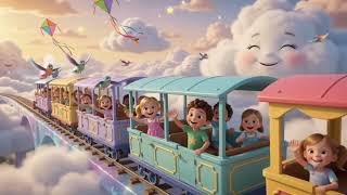 Magic Color Train Adventure 🌈 | Learn Colors, Numbers & Fruits | Kids Songs | Tiny Rhyme World