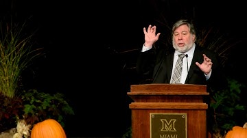 Steve Wozniak Speech - His Life and Current Technology