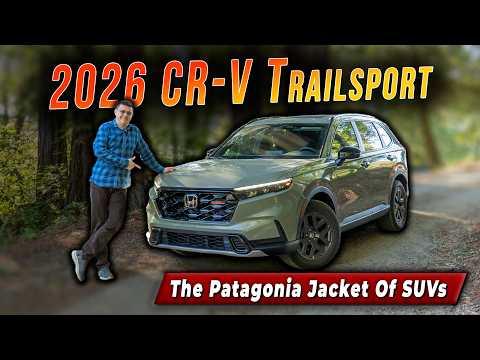 2026 CR-V Trailsport Review | Light on Sport & Trail Capability, But Easy to Live With All The Same