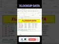 Excel XLOOKUP Function 😊Data search karna ab seconds ka kaamPerfect for students &amp; office work ✔️