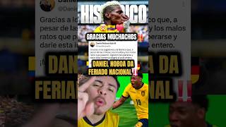 El Presidente de Ecuador Declara feriado nacional luego de la victoria 2-1 #alemania #mundial2026