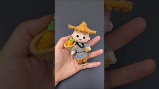 DIY Cute 👫Crochet Doll Making & Dressing! 🧶✨ | Handmade Amigurumi #Crochet #DIYCrafts#Handmade#Short