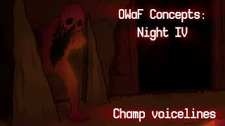 Night IV Concept Devlog #8: Champ Voicelines
