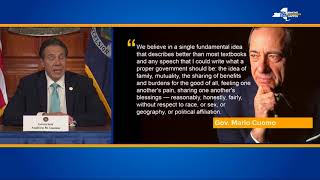 WATCH: Andrew Cuomo's EMOTIONAL moment at Coronavirus briefing