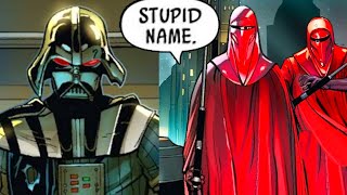 Two Royal Guards that Didn't Recognize Darth Vader(Canon)  Star Wars Comics Explained