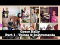 Grace kelly challenge   part 1   voices  instruments  tiktok compilation